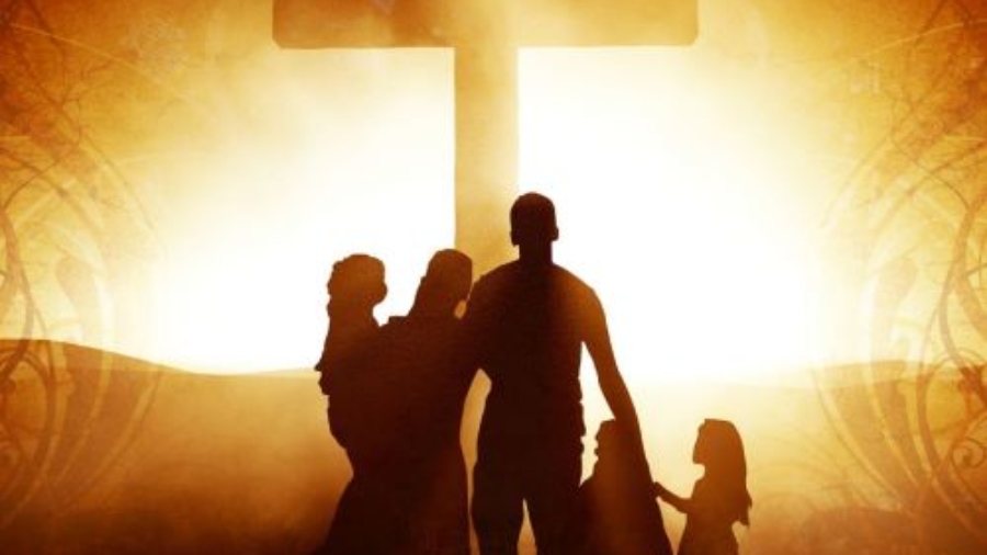 family-worship-cross