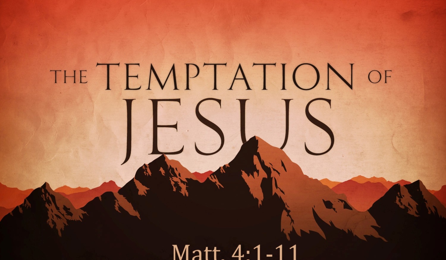 How Did Jesus Respond To The Three Temptations